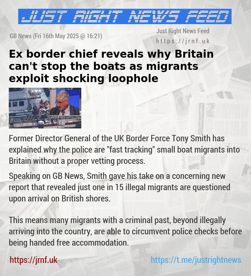 Ex—border chief reveals why Britain can’t stop the boats as migrants exploit shocking loophole