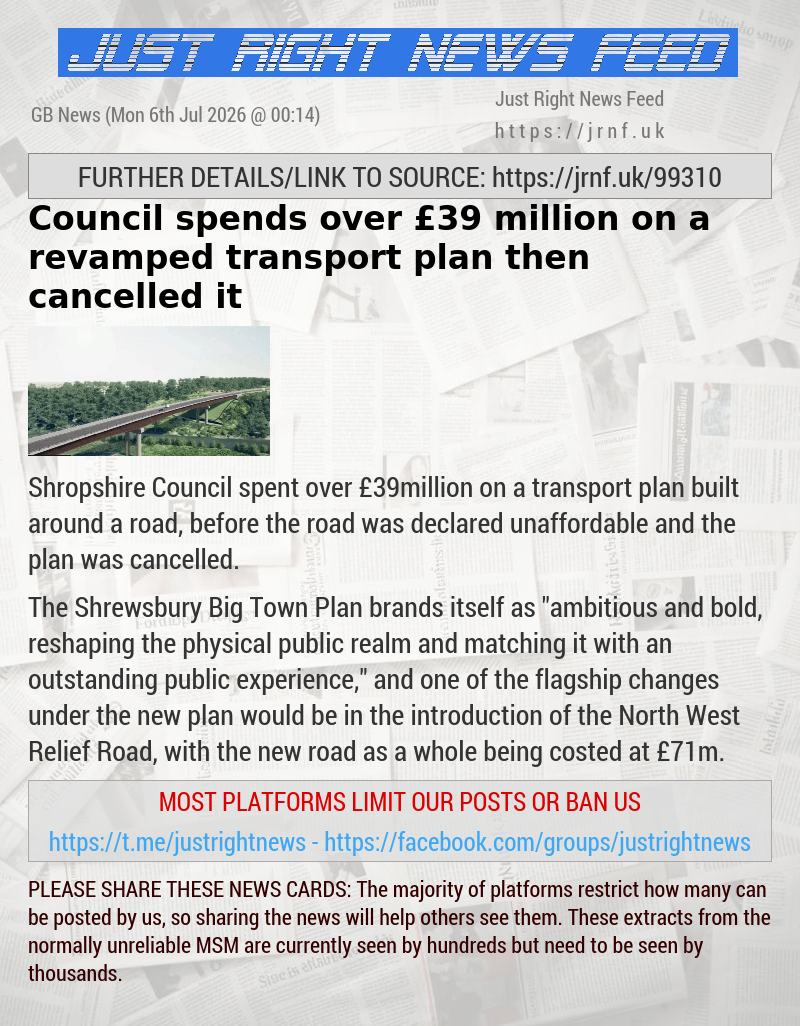 Council spends over &pound;39 million on a revamped transport plan then cancelled it