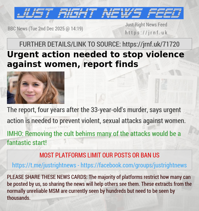 Urgent action needed to stop violence against women, report finds