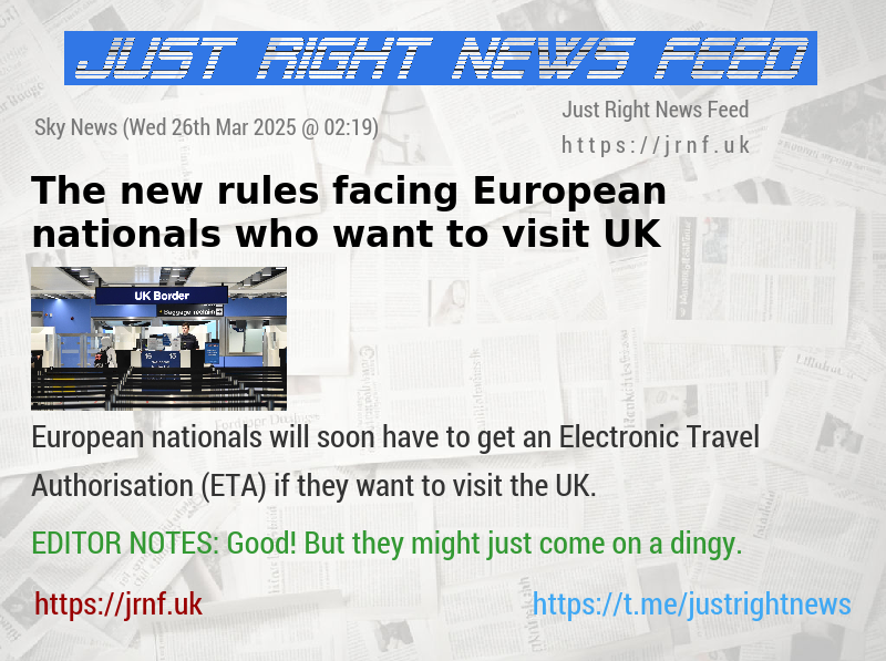 The new rules facing European nationals who want to visit UK