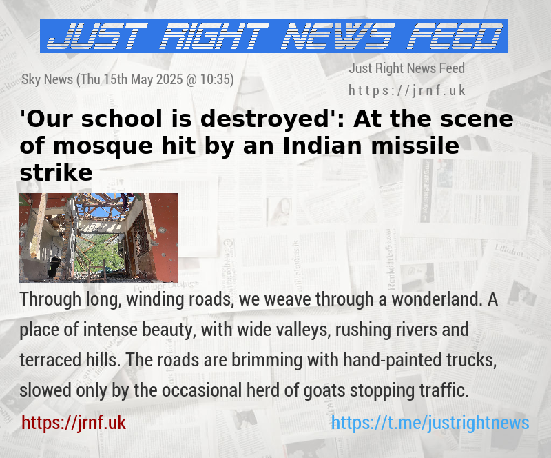 ’Our school is destroyed’: At the scene of mosque hit by an Indian missile strike
