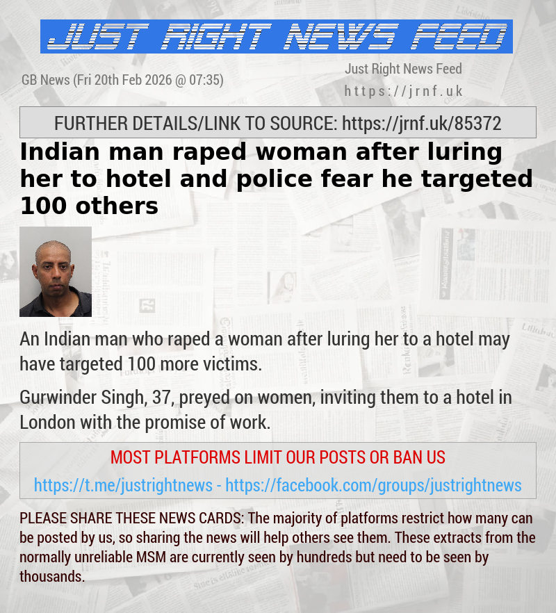 Indian man raped woman after luring her to hotel — and police fear he targeted 100 others