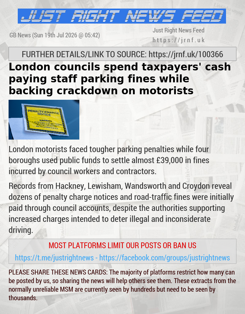 London councils spend taxpayers’ cash paying staff parking fines while backing crackdown on motorists