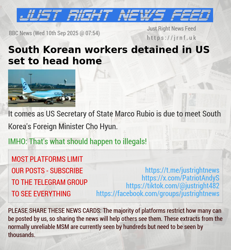 South Korean workers detained in US set to head home