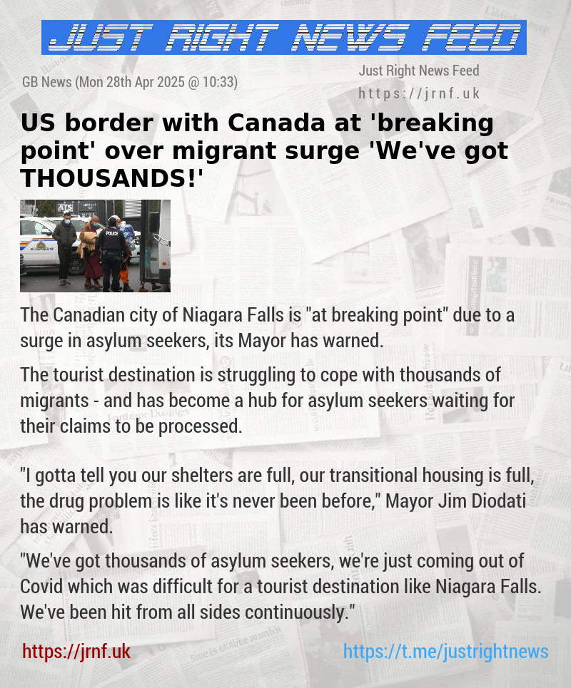US border with Canada at ’breaking point’ over migrant surge — ’We’ve got THOUSANDS!’