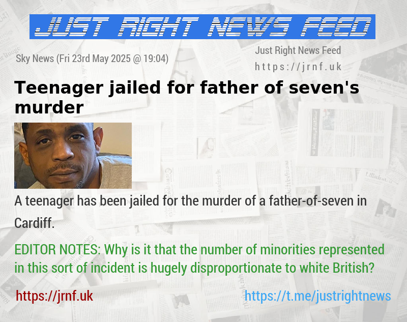 Teenager jailed for father—of—seven’s murder