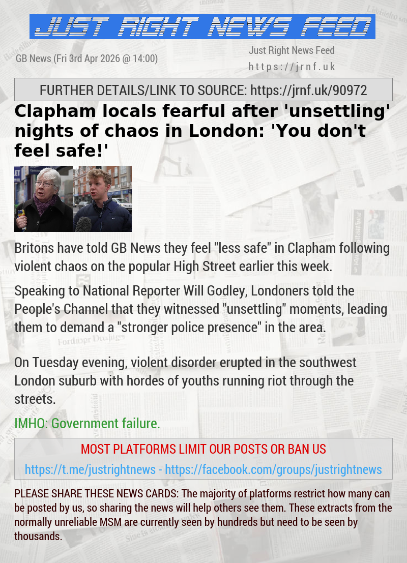 Clapham locals fearful after ‘unsettling’ nights of chaos in London: ’You don’t feel safe!’