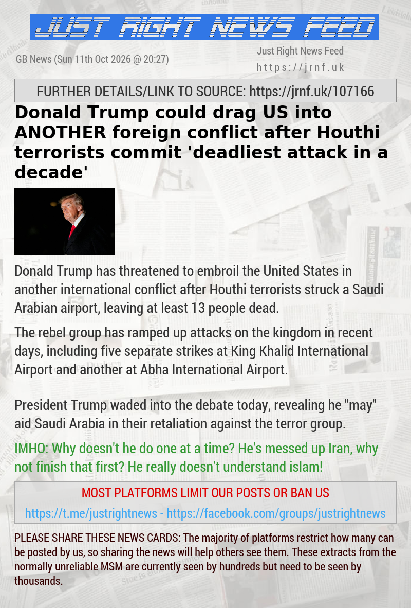 Donald Trump could drag US into ANOTHER foreign conflict after Houthi terrorists commit ’deadliest attack in a decade’