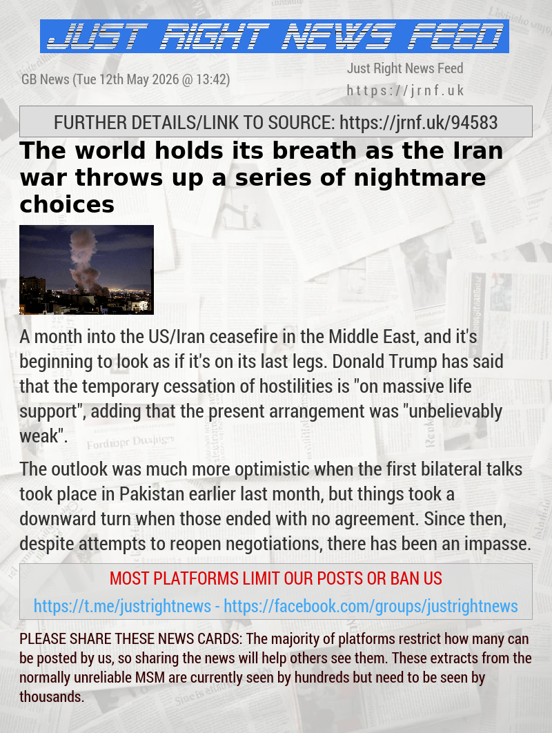 The world holds its breath as the Iran war throws up a series of nightmare choices