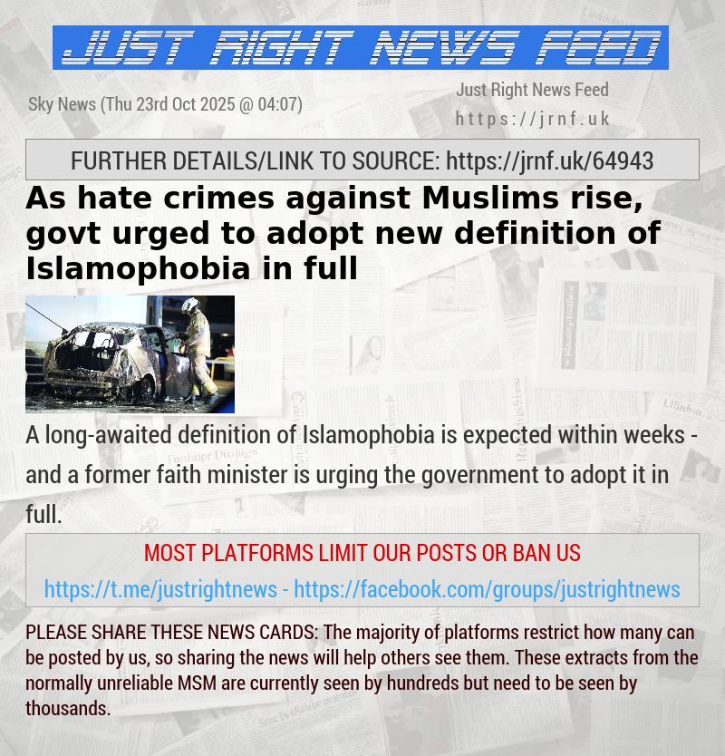 As hate crimes against Muslims rise, govt urged to adopt new definition of Islamophobia in full
