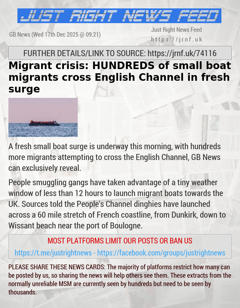 Migrant crisis: HUNDREDS of small boat migrants cross English Channel in fresh surge