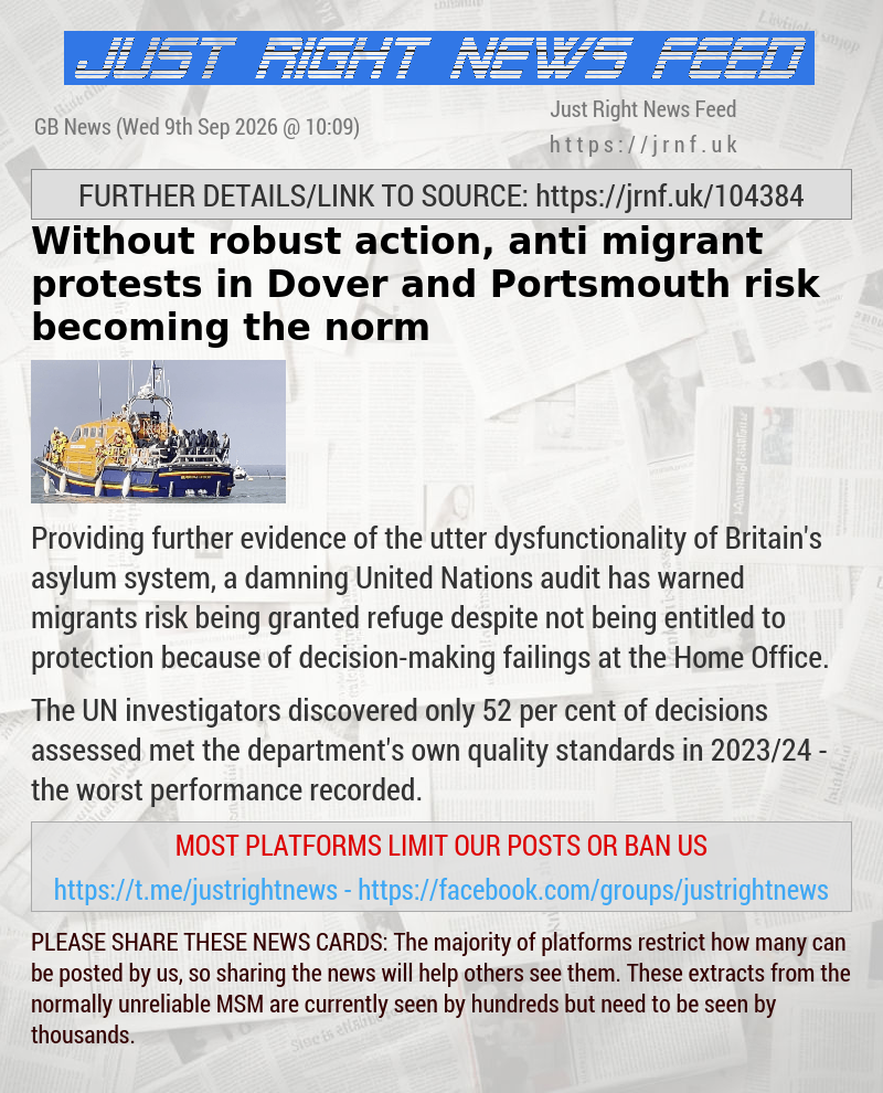 Without robust action, anti—migrant protests in Dover and Portsmouth risk becoming the norm