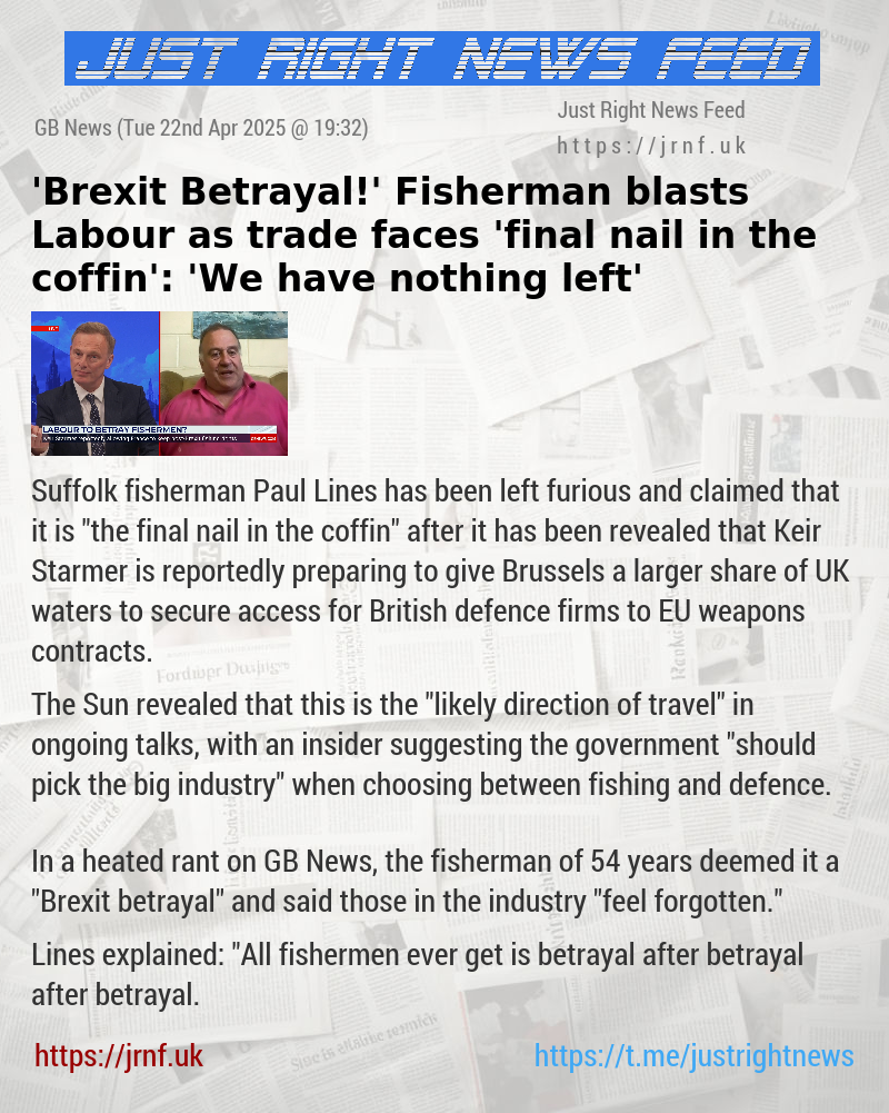 ’Brexit Betrayal!’ Fisherman blasts Labour as trade faces ’final nail in the coffin’: ’We have nothing left’