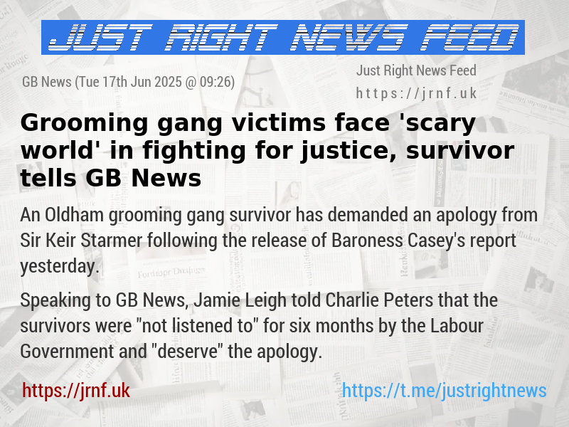 Grooming gang victims face ’scary world’ in fighting for justice, survivor tells GB News