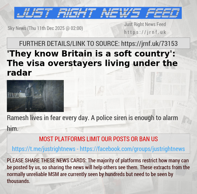 ’They know Britain is a soft country’: The visa overstayers living under the radar