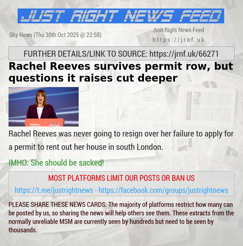 Rachel Reeves survives permit row, but questions it raises cut deeper