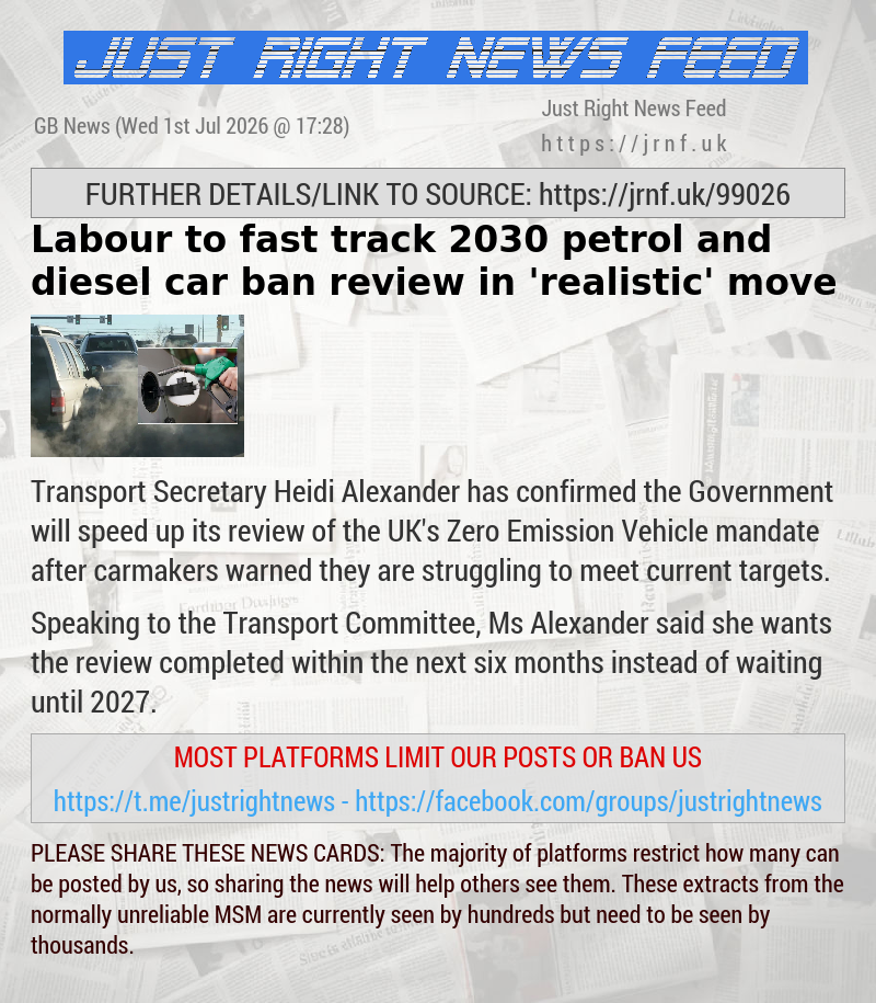 Labour to fast—track 2030 petrol and diesel car ban review in ’realistic’ move