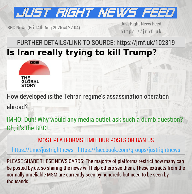 Is Iran really trying to kill Trump?
