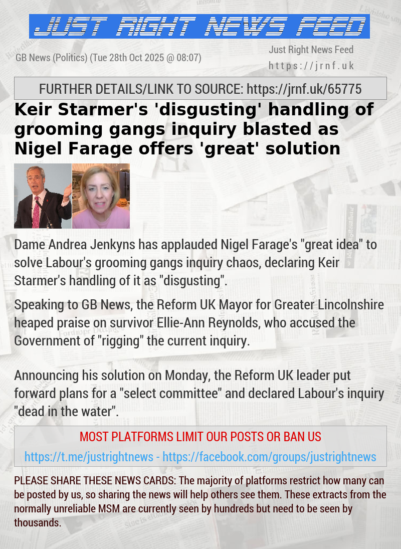 Keir Starmer’s ’disgusting’ handling of grooming gangs inquiry blasted as Nigel Farage offers ’great’ solution