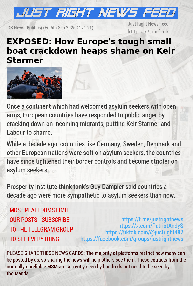 EXPOSED: How Europe’s tough small boat crackdown heaps shame on Keir Starmer