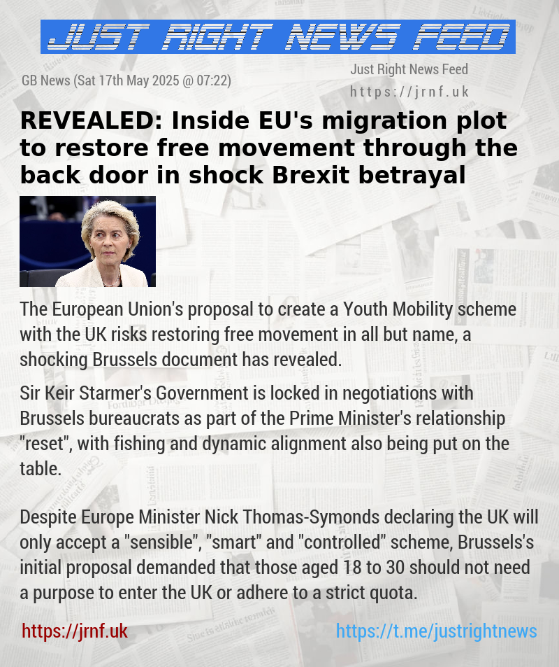 REVEALED: Inside EU’s migration plot to restore free movement through the back door in shock Brexit betrayal