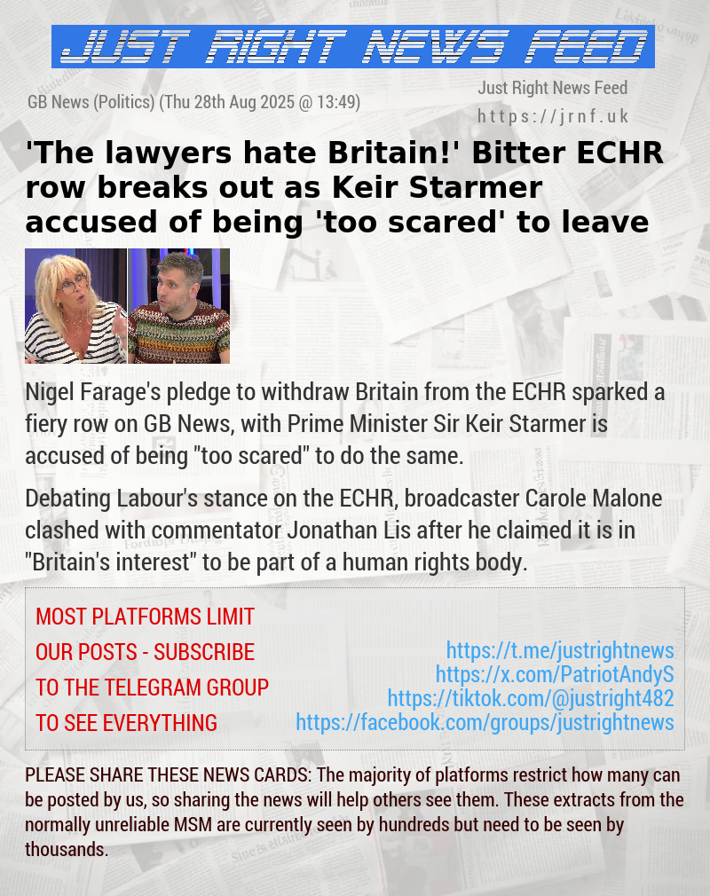 ’The lawyers hate Britain!’ Bitter ECHR row breaks out as Keir Starmer accused of being ’too scared’ to leave