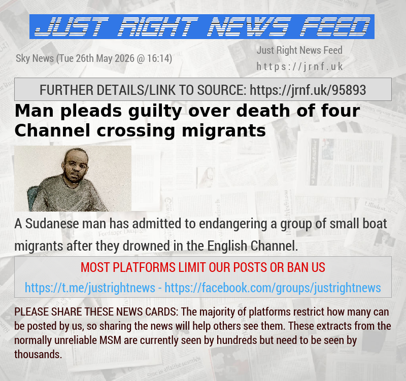 Man pleads guilty over death of four Channel crossing migrants