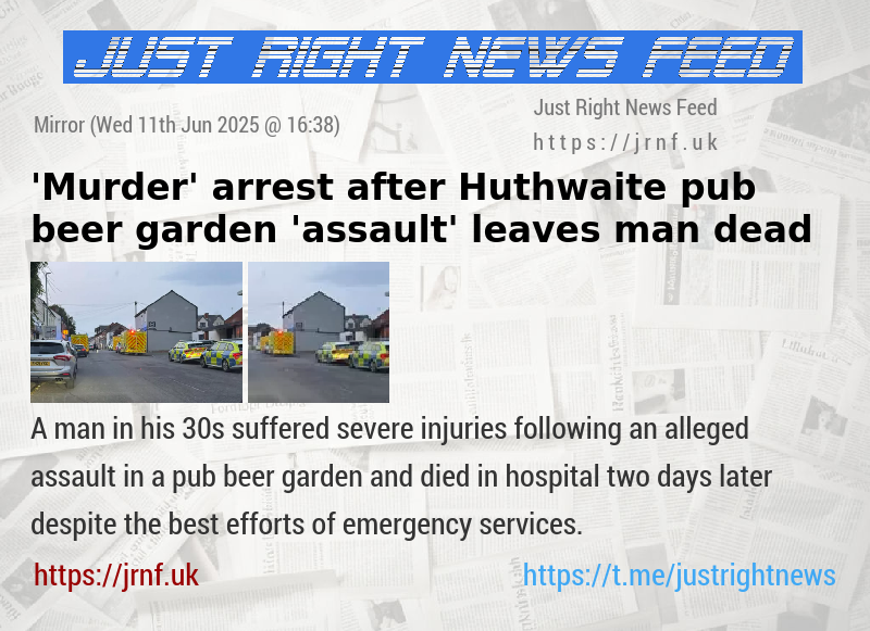 ’Murder’ arrest after Huthwaite pub beer garden ’assault’ leaves man dead