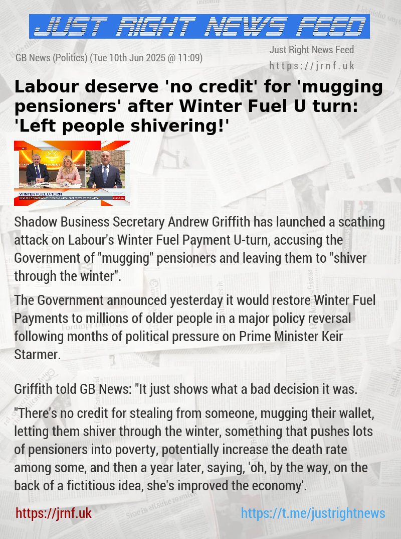 Labour deserve ’no credit’ for ’mugging pensioners’ after Winter Fuel U—turn: ’Left people shivering!’