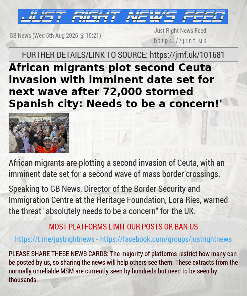 African migrants plot second Ceuta invasion with imminent date set for next wave after 72,000 stormed Spanish city: ‘Needs to be a concern!’