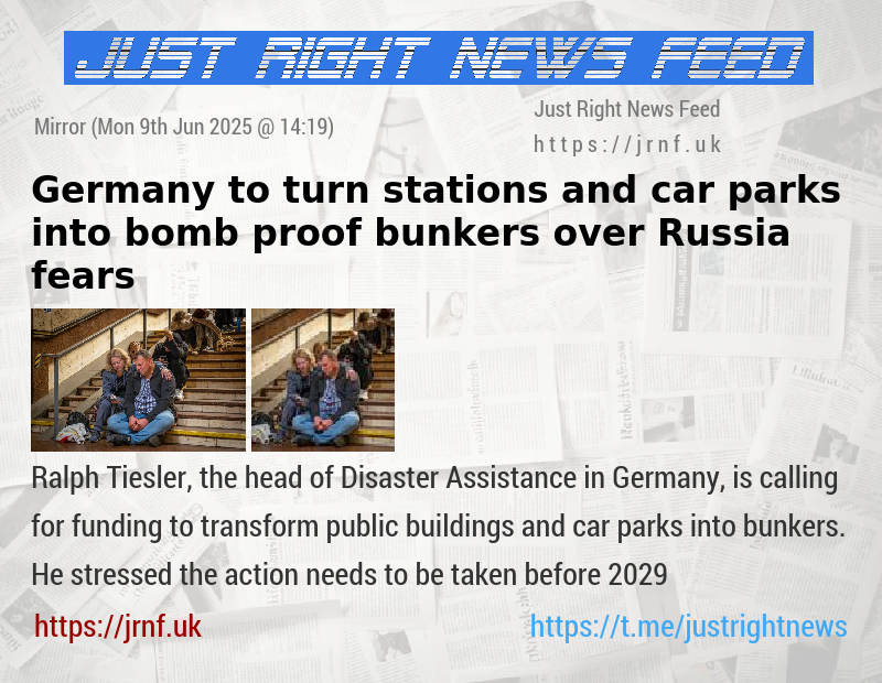 Germany to turn stations and car parks into bomb—proof bunkers over Russia fears