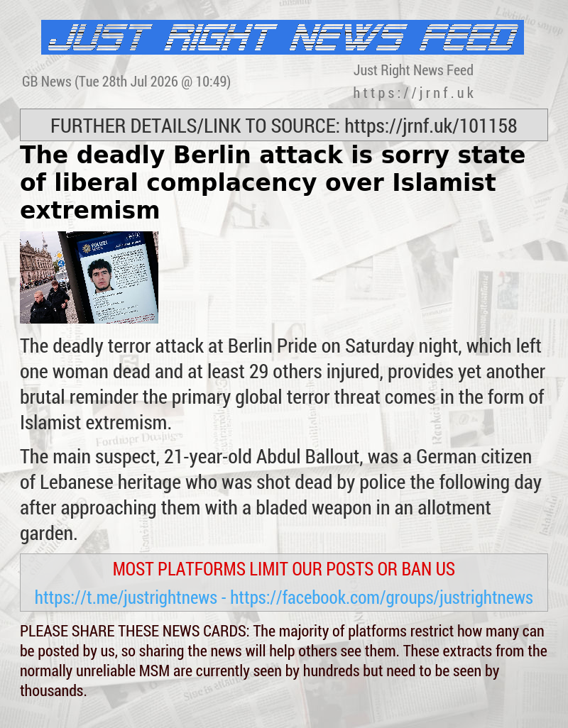 The deadly Berlin attack is sorry state of liberal complacency over Islamist extremism
