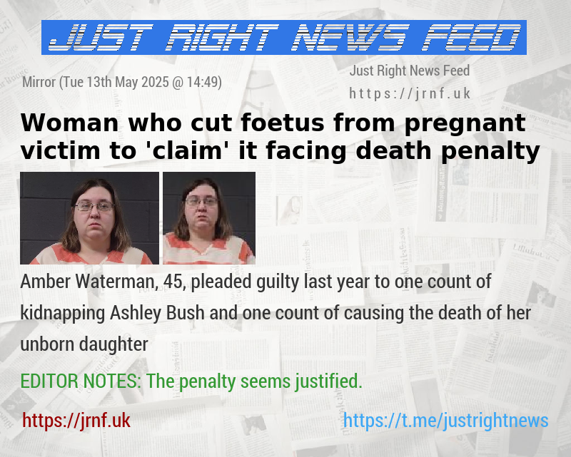 Woman who cut foetus from pregnant victim to ’claim’ it facing death penalty