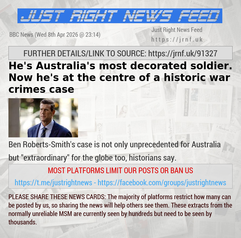 He’s Australia’s most decorated soldier. Now he’s at the centre of a historic war crimes case