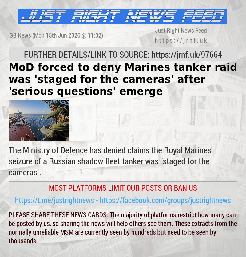 MoD forced to deny Marines tanker raid was ’staged for the cameras’ after ’serious questions’ emerge