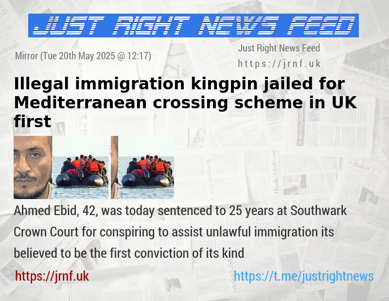 Illegal immigration kingpin jailed for Mediterranean crossing scheme in UK first