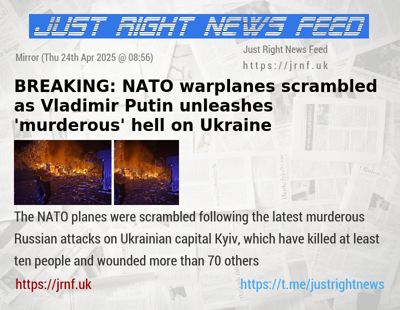 BREAKING: NATO warplanes scrambled as Vladimir Putin unleashes ’murderous’ hell on Ukraine