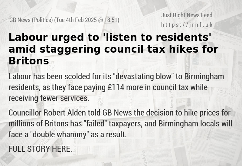 Labour urged to ’listen to residents’ amid staggering council tax hikes for Britons