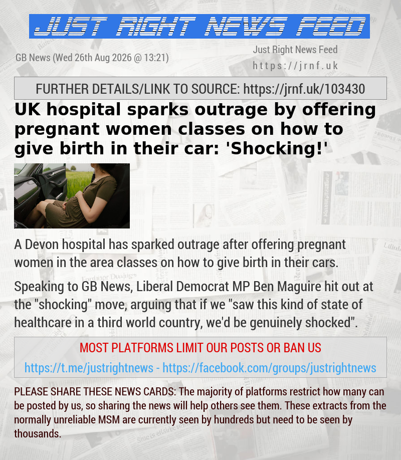 UK hospital sparks outrage by offering pregnant women classes on how to give birth in their car: ’Shocking!’