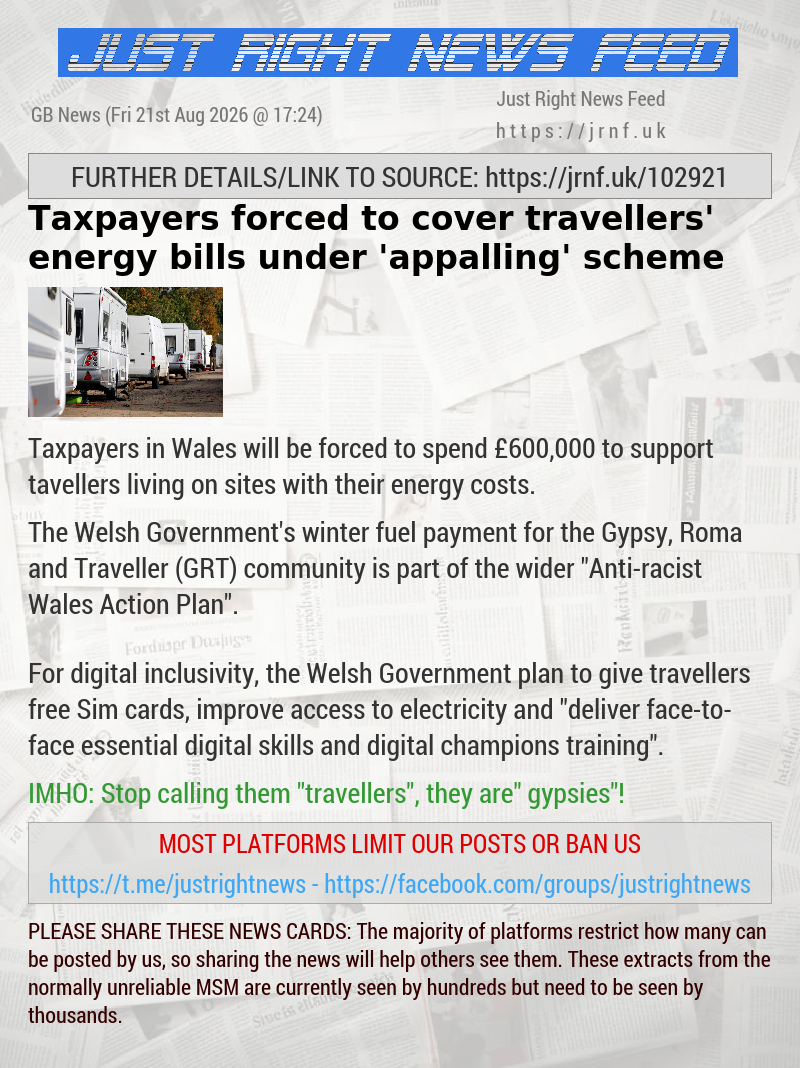 Taxpayers forced to cover travellers’ energy bills under ’appalling’ scheme