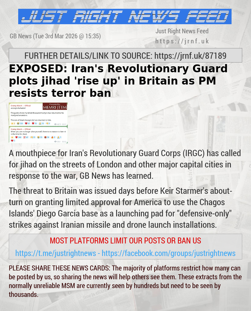 EXPOSED: Iran’s Revolutionary Guard plots jihad ’rise—up’ in Britain as PM resists terror ban