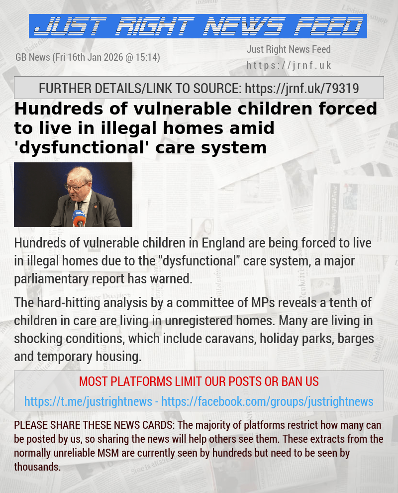 Hundreds of vulnerable children forced to live in illegal homes amid ’dysfunctional’ care system