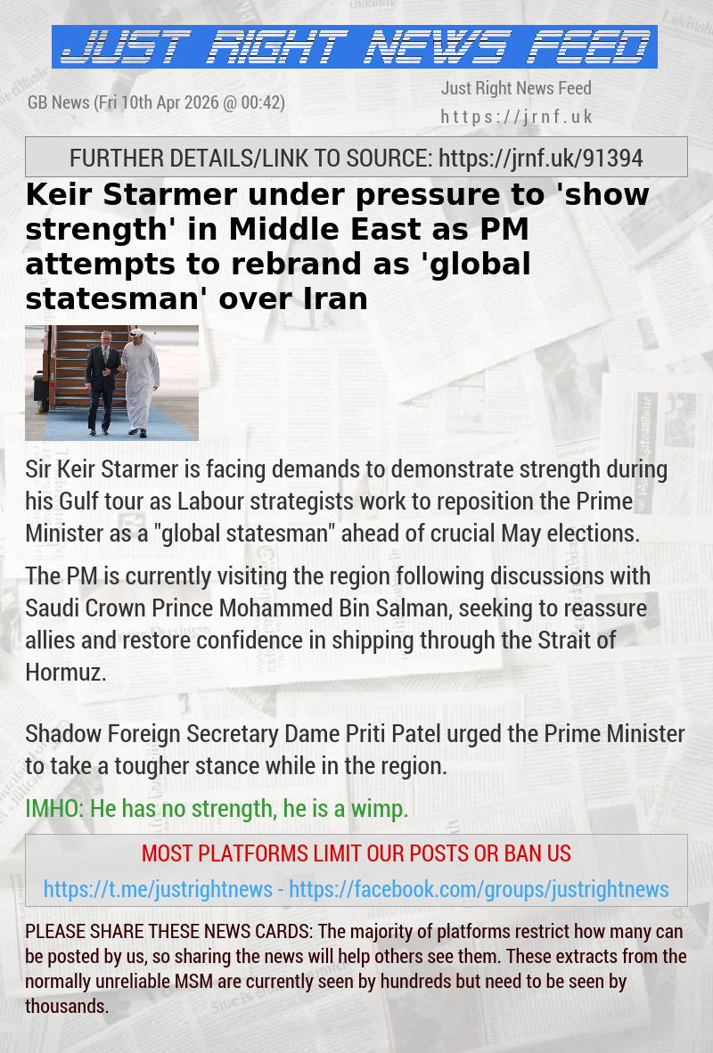 Keir Starmer under pressure to ’show strength’ in Middle East as PM attempts to rebrand as ’global statesman’ over Iran