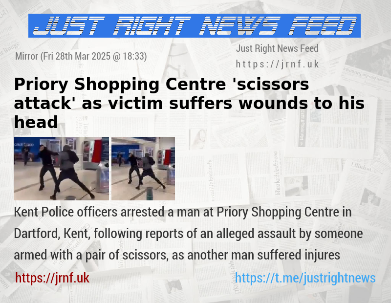 Priory Shopping Centre ’scissors attack’ as victim suffers wounds to his head