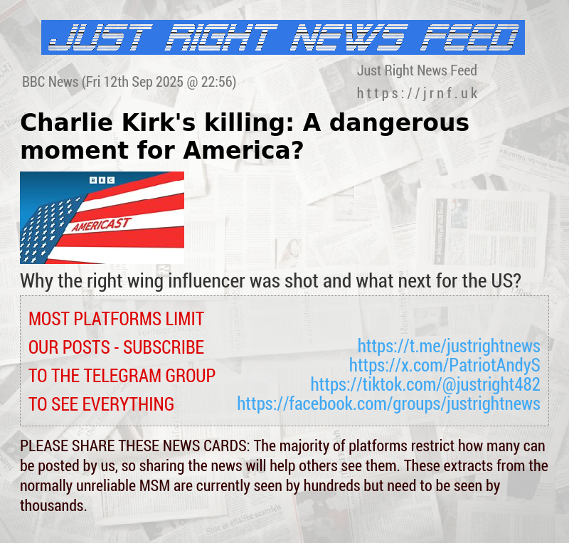 Charlie Kirk’s killing: A dangerous moment for America?