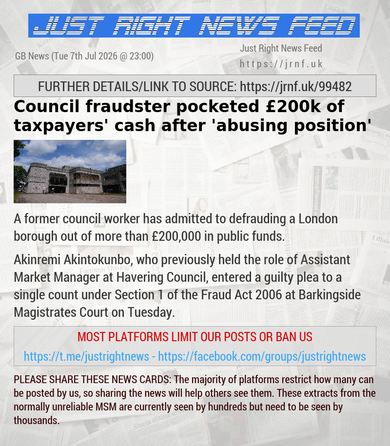 Council fraudster pocketed &pound;200k of taxpayers’ cash after ’abusing position’