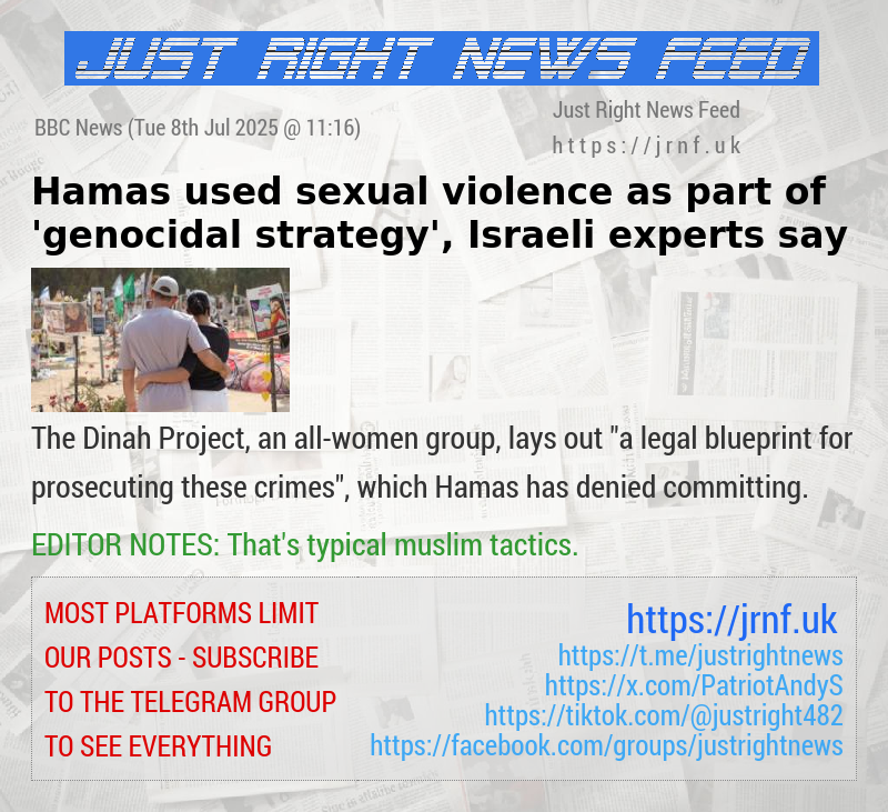 Hamas used sexual violence as part of ’genocidal strategy’, Israeli experts say