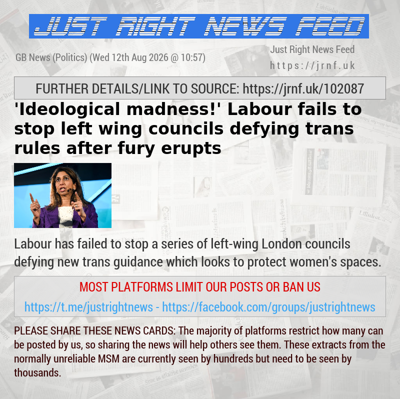 ’Ideological madness!’ Labour fails to stop left—wing councils defying trans rules after fury erupts