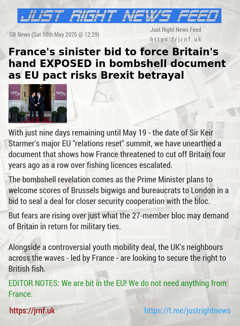 France’s sinister bid to force Britain’s hand EXPOSED in bombshell document as EU pact risks Brexit betrayal