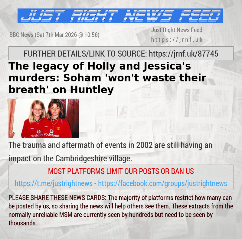 The legacy of Holly and Jessica’s murders: Soham ’won’t waste their breath’ on Huntley